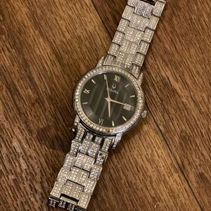 Bulova Men's Silver Watch